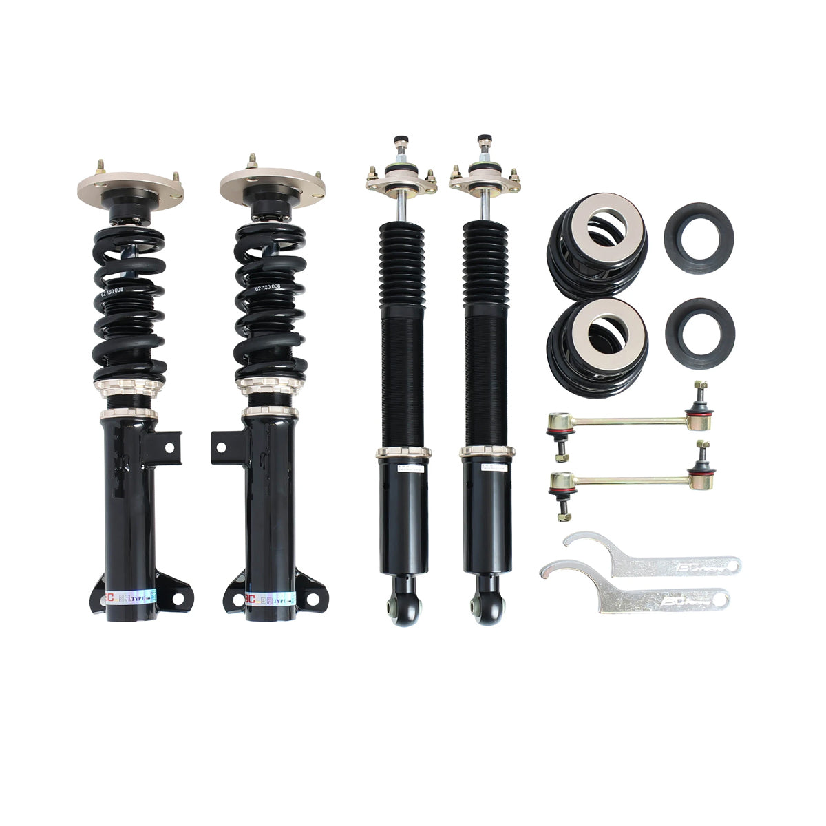 BC Racing BR Coilover Kit: 95-99 E36 M3